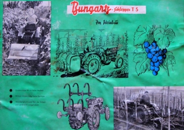 Bungartz T5 13 PS Modelprogram 1957 Tractorbrochure (0658)
